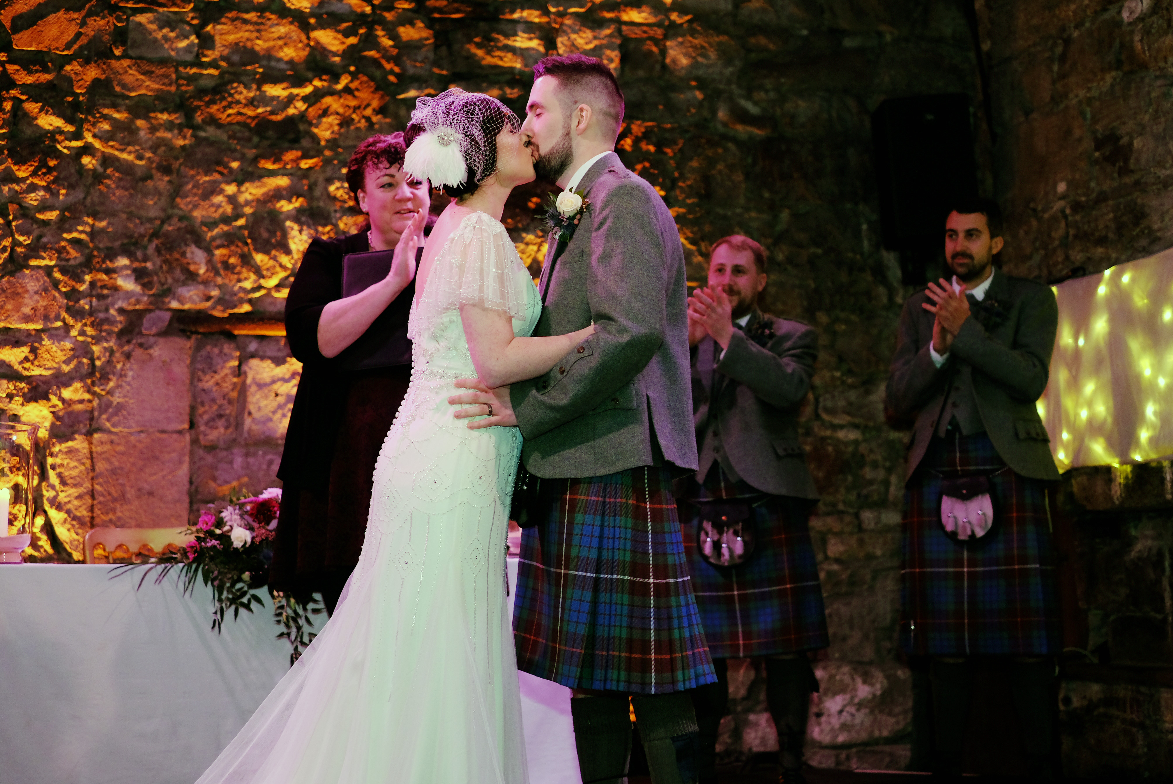 Wedding at the Caves Edinburgh | Donald Photography